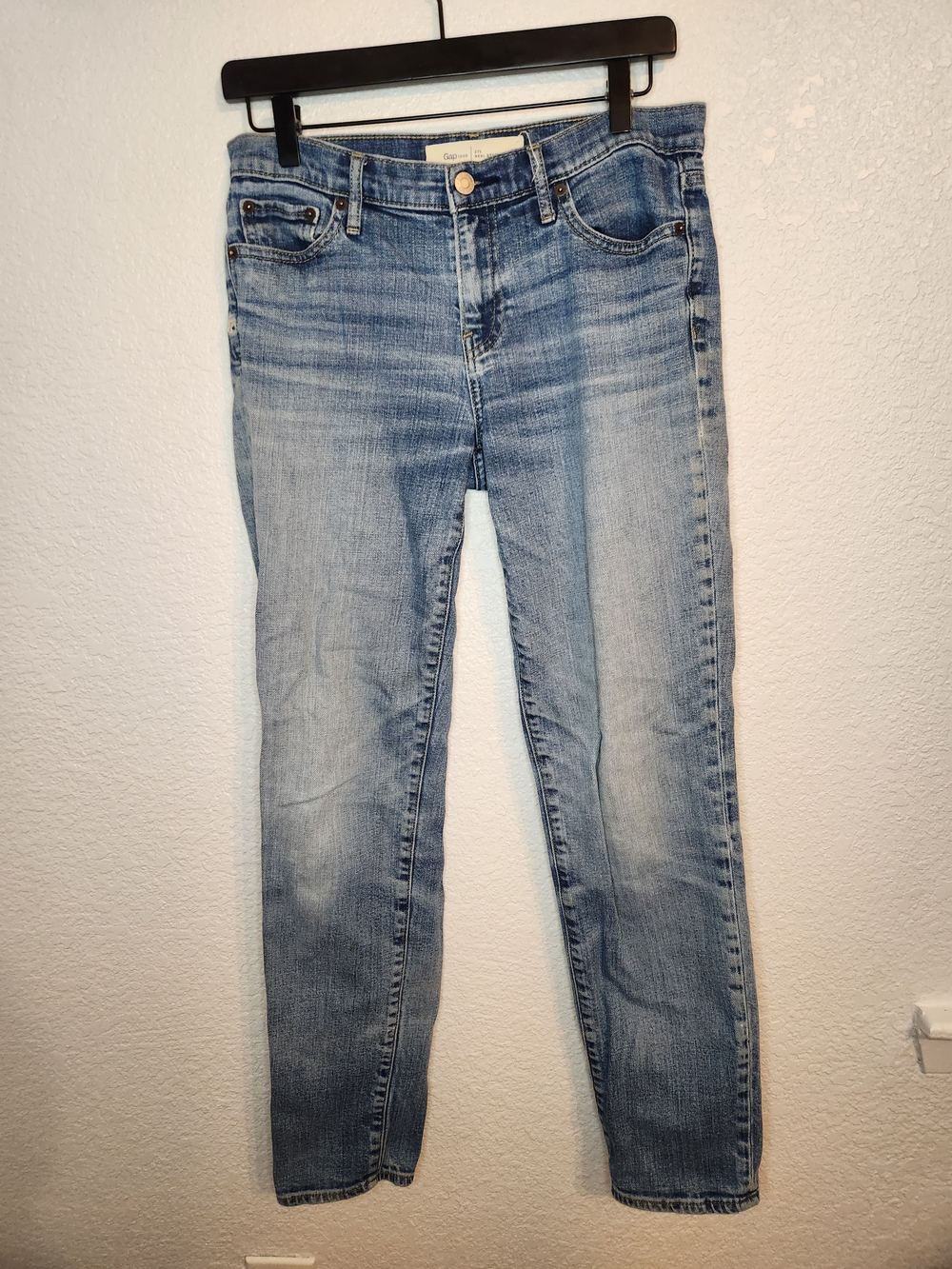GAP real straight 27 Long Light Wash Women's Jeans